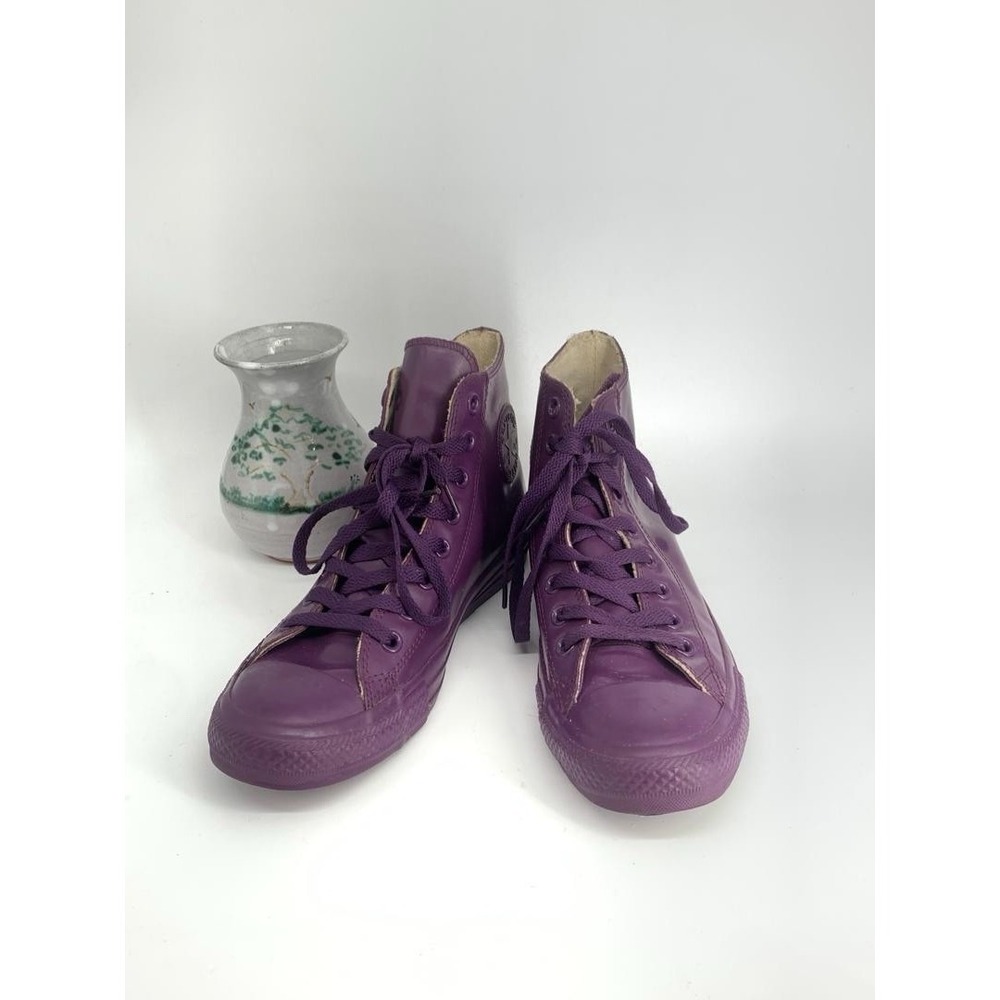 Converse Rubber Purple M6.5 W8.5 Chuck Taylor Hi Top Sneaker Shoe Unisex